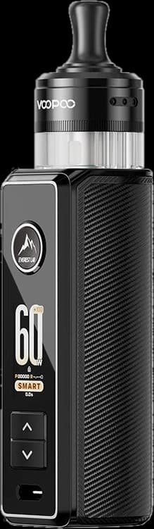 VOOPOO DRAG S3, Spray Black, isolated product shot